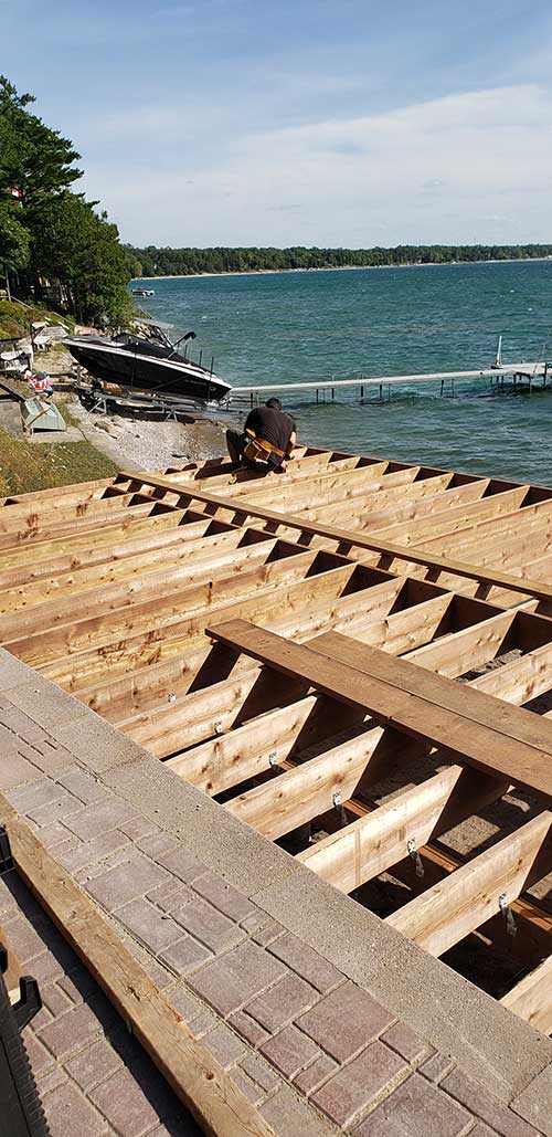 building deck